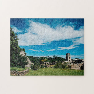 Mayan Ruins Of Palenque Jigsaw Puzzle