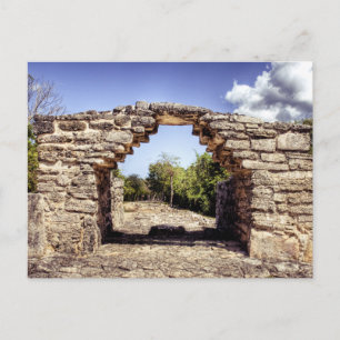 Mayan Ruins Postcard