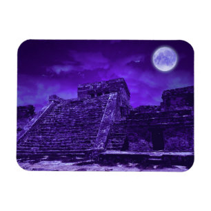 Mayan Ruins Tulum Mexico Magnet