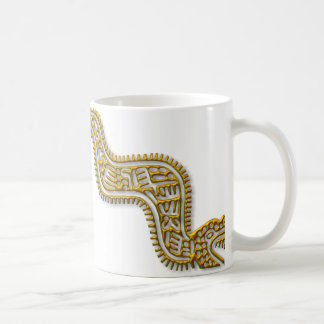 Mayan Serpent-gold Coffee Mug