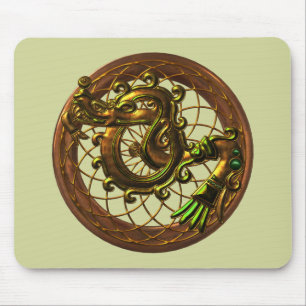 Mayan Snake Mouse Mat