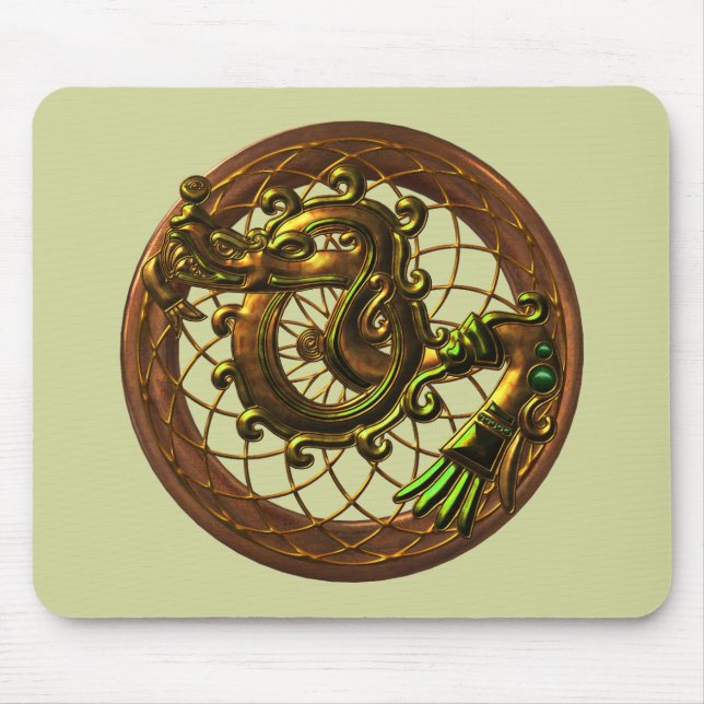 Mayan Snake Mouse Mat (Front)