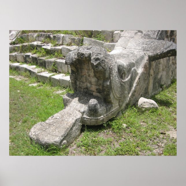 Mayan Snake Poster (Front)