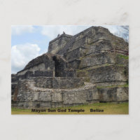 Mayan Sun God Temple, Belise