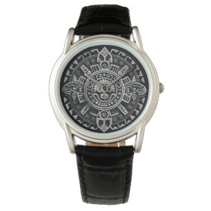 Mayan symbol watch