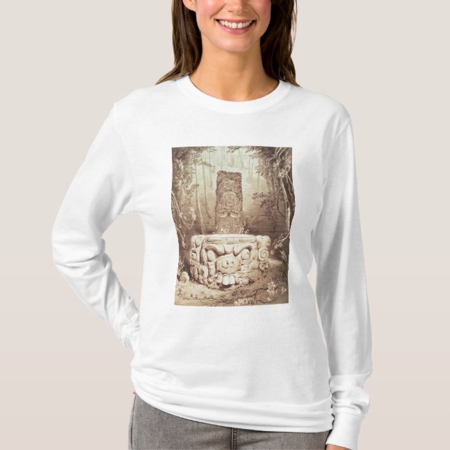 Mayan temple, Honduras T-Shirt (Front)