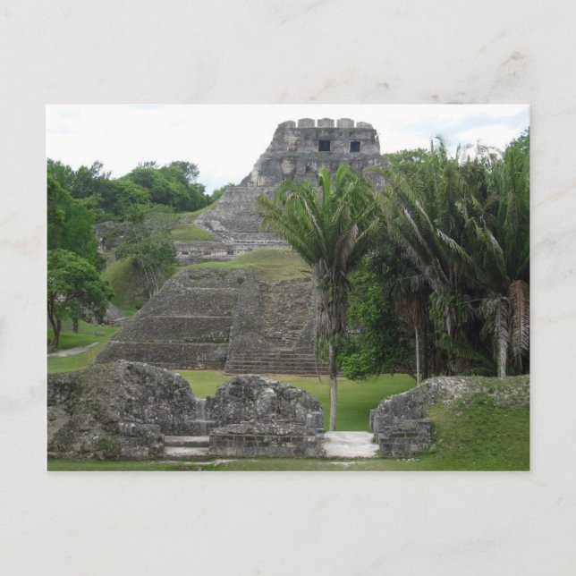 Mayan temple postcard (Front)
