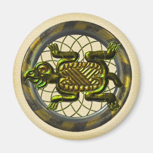 Mayan Turtle Magnet