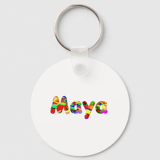 Maya's key chain (Front)