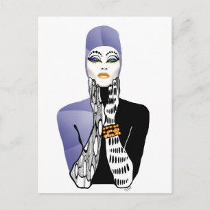 Maybe Diva Postcard