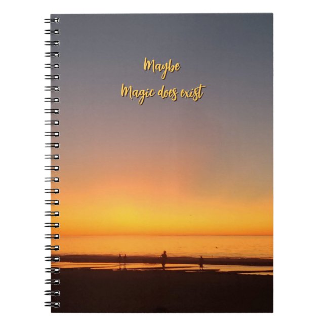 "Maybe Magic Does Exist" Notebook (Front)