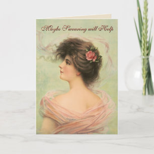 Maybe Swearing will Help Blank Inside The End Card