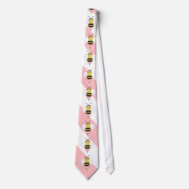 MayBee Bumble Bee Neck Tie (Front)