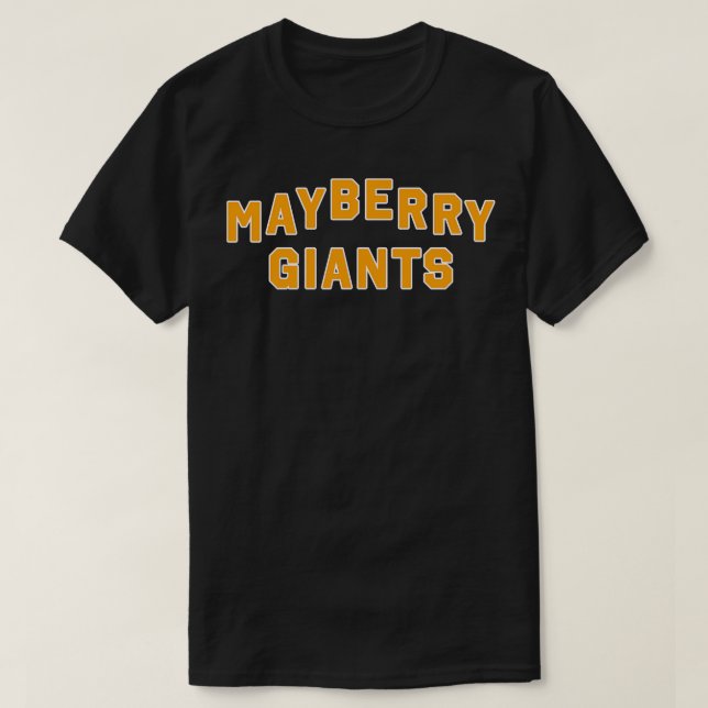 Mayberry Giants T-Shirt (Design Front)