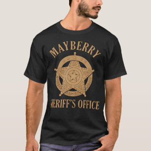 Mayberry SheriffS Office Tv T-Shirt