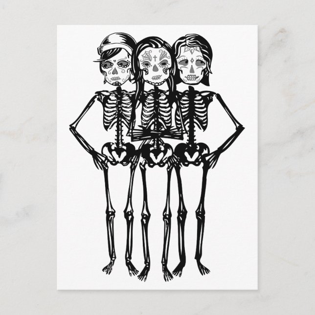 mayday : black and white postcard (Front)