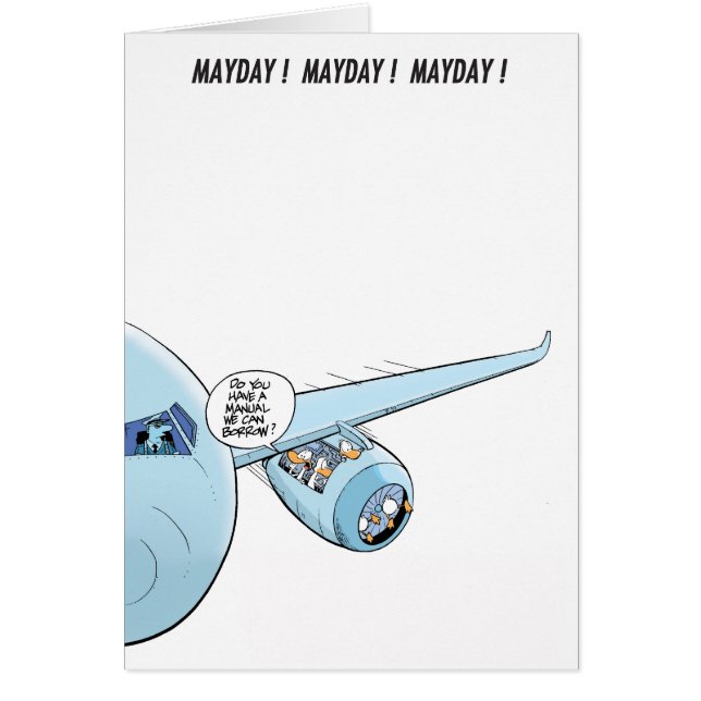 Mayday! Mayday! Mayday! Ducks in the Engine (Front)