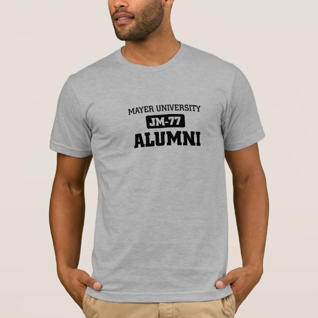 Mayer University Alumni T-Shirt (Front)