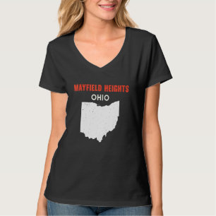 MAYFIELD HEIGHTS Ohio USA State America Travel Ohi T-Shirt
