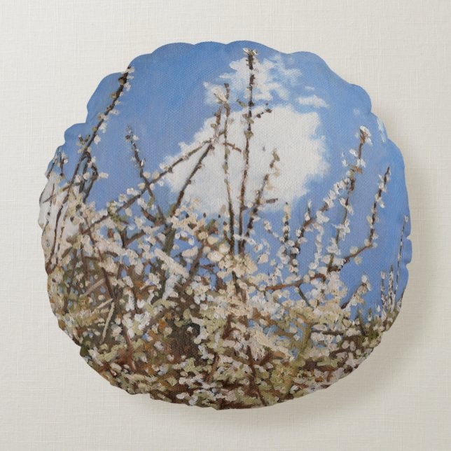 Mayflower 2012 round cushion (Front)