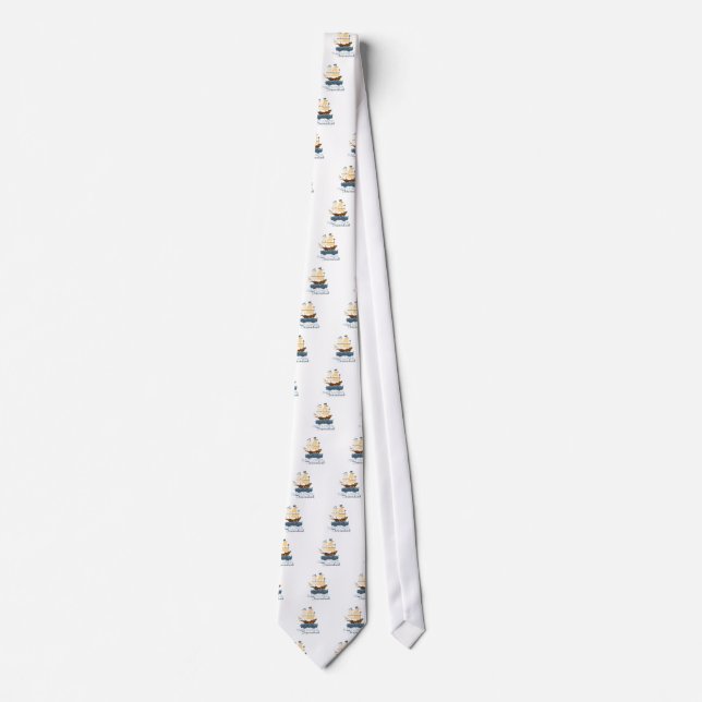 Mayflower Descendant Tie (Front)