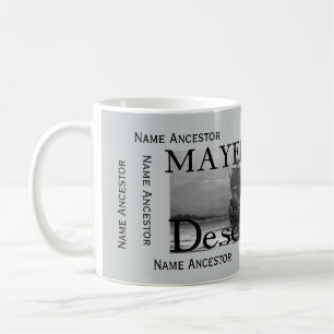 Mayflower Descendant w/Room for 8 Ancestor Names Coffee Mug