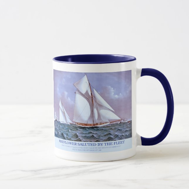 Mayflower & Galatea Mug (Right)