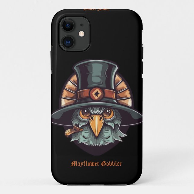  Mayflower Gobbler Case-Mate iPhone Case (Back)