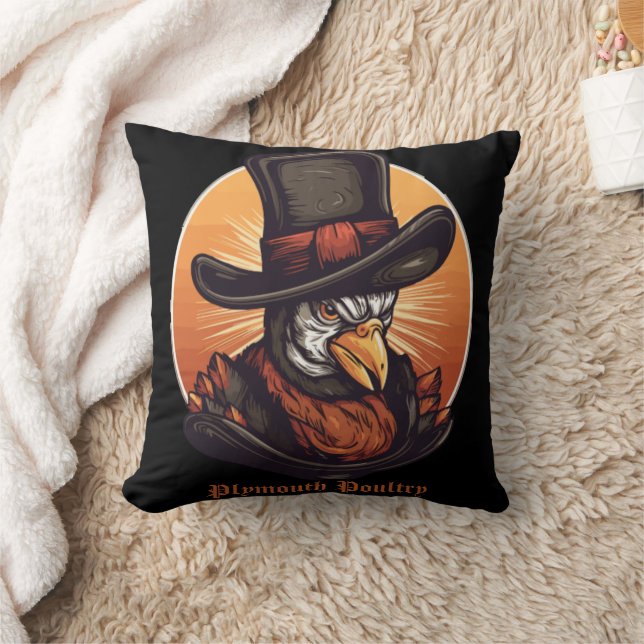  Mayflower Gobbler Cushion (Blanket)