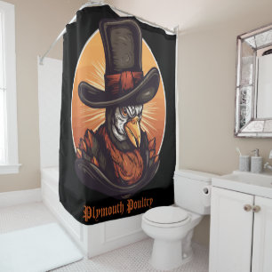 Mayflower Gobbler Shower Curtain