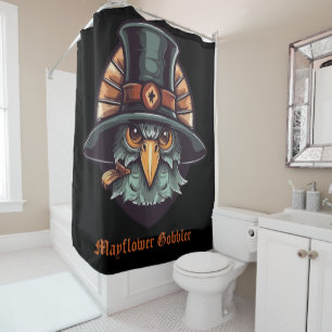 Mayflower Gobbler Shower Curtain