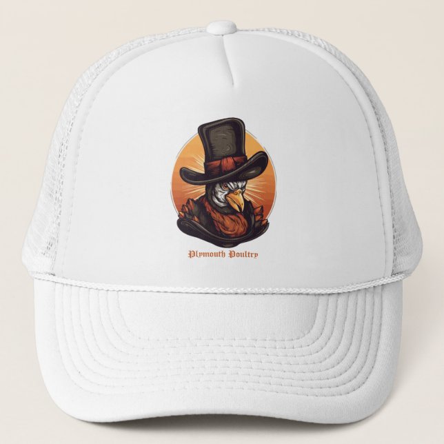  Mayflower Gobbler Trucker Hat (Front)