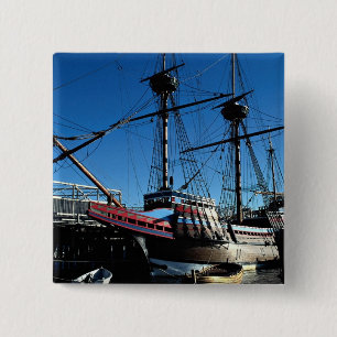 Mayflower II, National Historic Landmark, Plymouth 15 Cm Square Badge
