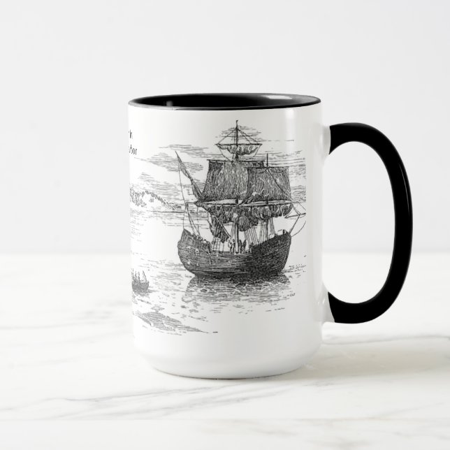 Mayflower Mug (Right)