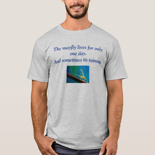 Mayfly tee shirt (Front)