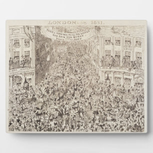 Mayhew's Great Exhibition of 1851: London in 1851, Plaque