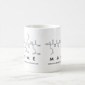 Mayme peptide name mug (Center)