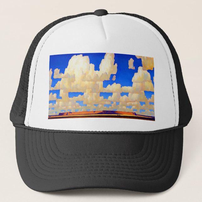Maynard Dixon Cloud World Trucker Hat (Front)