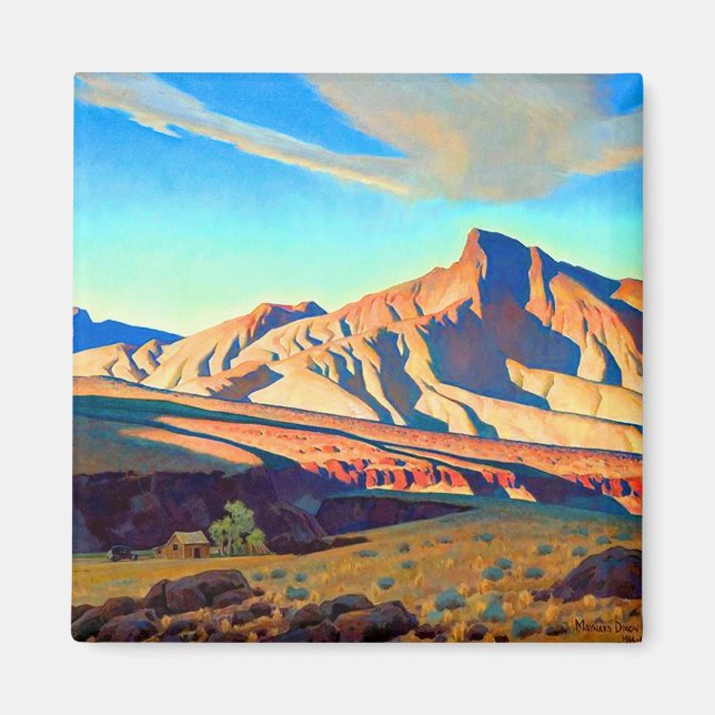 Maynard Dixon Home of the Desert Rat Magnet (Front)