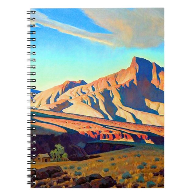 Maynard Dixon Home of the Desert Rat Notebook (Front)