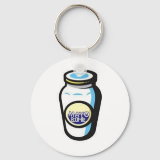 Mayo Bomb Jar Keychain