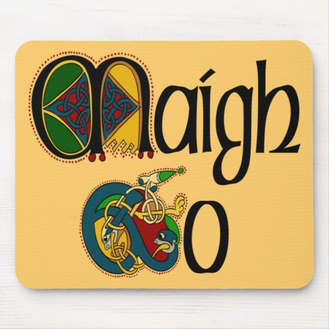Mayo (Gaelic) Mouse Pad (Front)