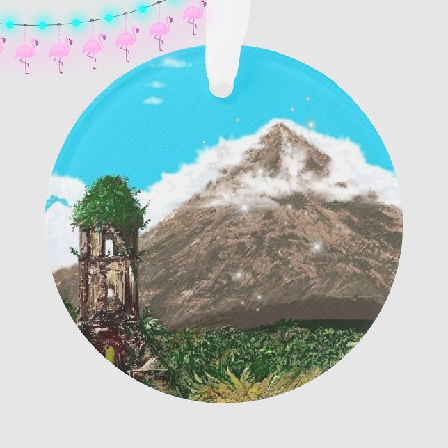 Mayon Volcano Ornament (Creator Uploaded)