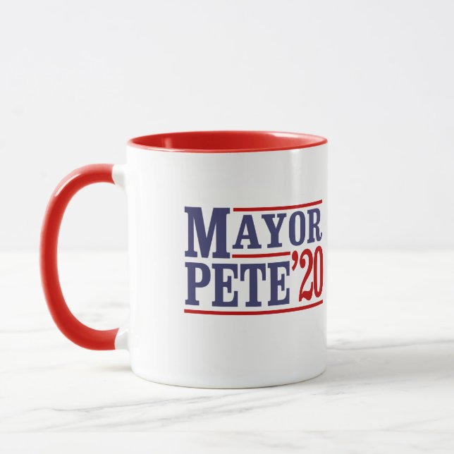 MAYOR PETE '20 MUG (Left)