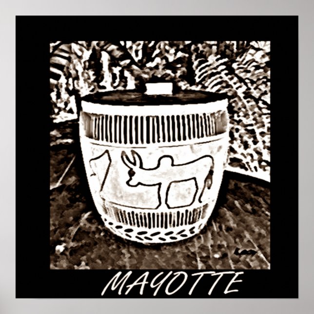 MAYOTTE ART POSTER (Front)