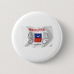 Mayotte Flag Button