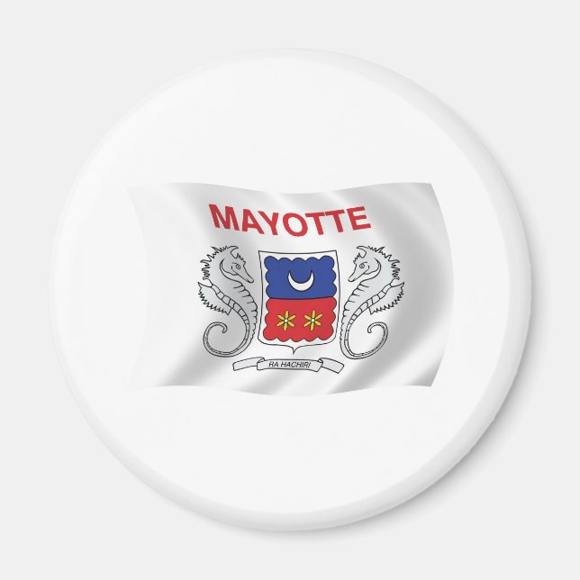 Mayotte Flag Magnet (Front)