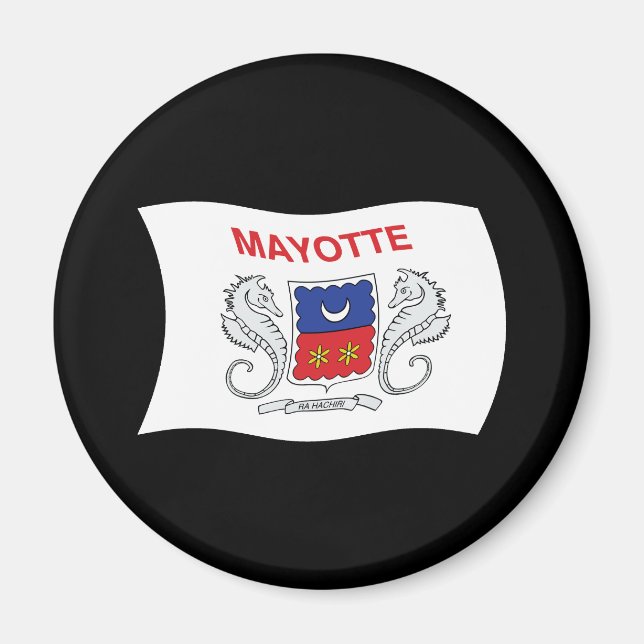 Mayotte Flag Magnet (Front)