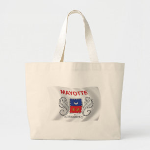 Mayotte Flag Tote Bag