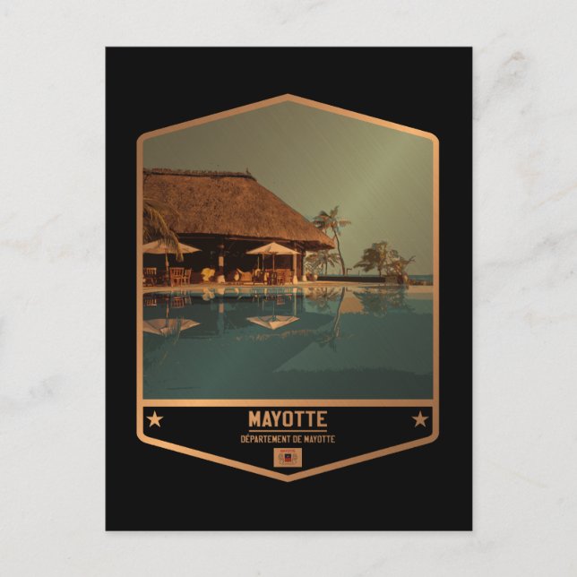 Mayotte Postcard (Front)